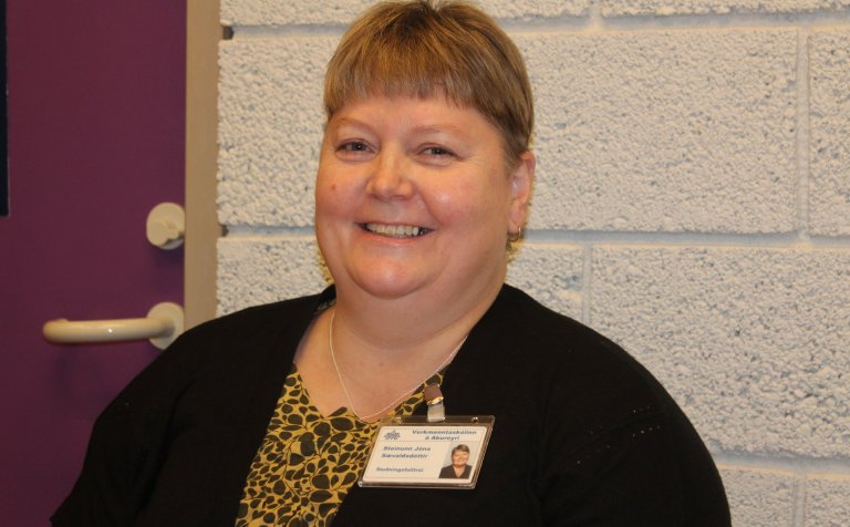 Steinunn Jóna Sævaldsdóttir stuðningsfulltrúi.