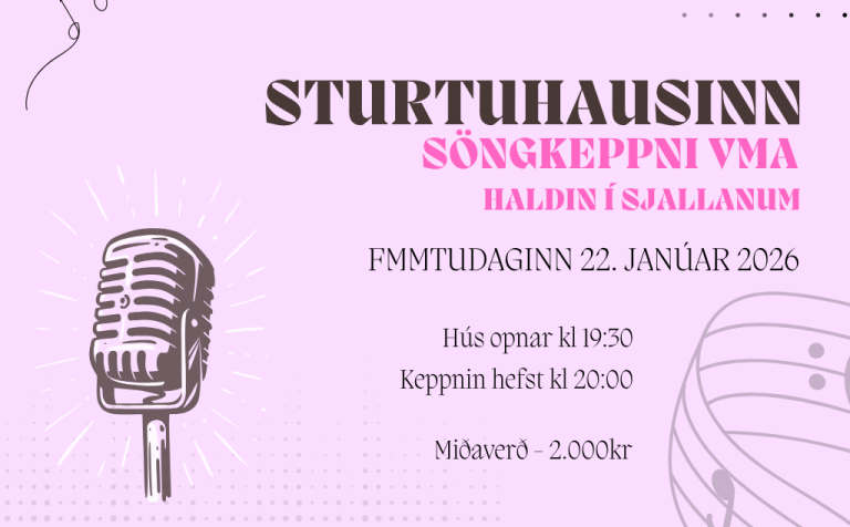 Sturtuhausinn 22. janúar í Sjallanum