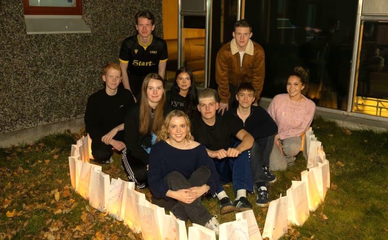 VMA-nemar á Styrkleika-deginum.