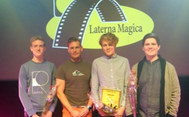 F.v. Þorsteinn, Gunnlaugur, Úlfur og Kristján Blær