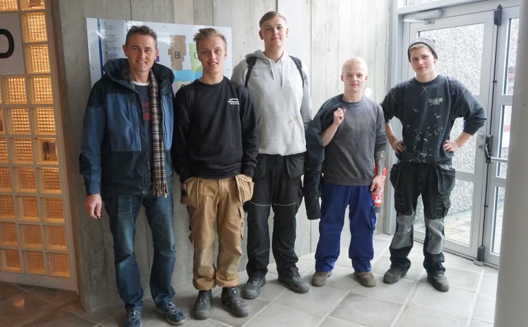 Heimsókn frá EUC Lillebælt Frederica