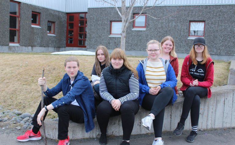 Ný stjórn Þórdunu. Á myndina vantar Emblu Björk.