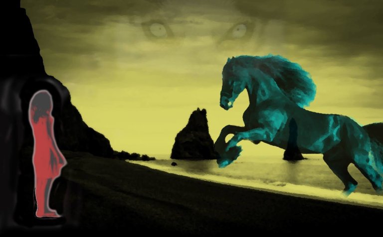 Eitt verkanna sem nemendur hafa unnið í Rósenborg