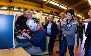 Niðusokkinn í herminum