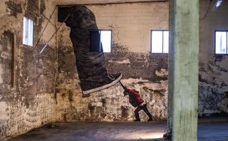 Svipmyndir frá starfi listnámsbrautar