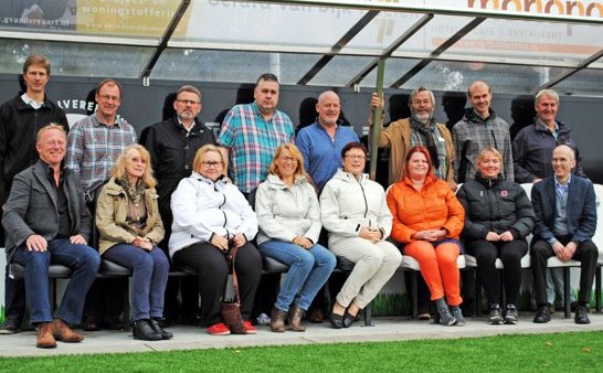 VMA-fólk og aðrir þátttakendur í Harderwijk.