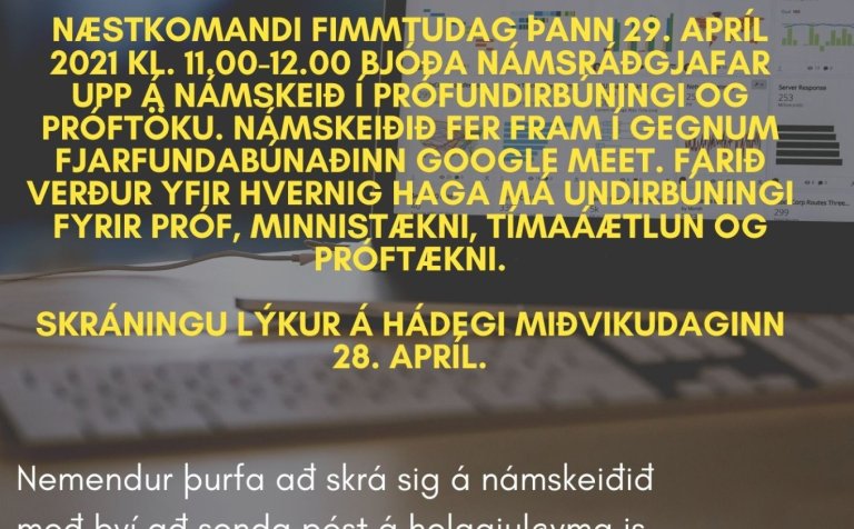 Frá námsráðgjöfum