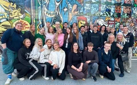 Íslensku þátttakendurnir á Arctic Youth Championship í Tromsö í Noregi.