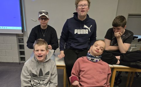 Daníel, Gísli Berg, Andrés, Hallgrímur og Jóhann Helgi.