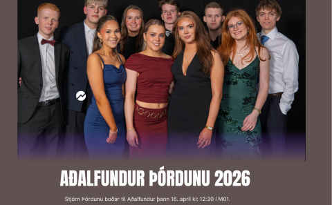 Aðalfundur Þórdunu og framboð í stjórn